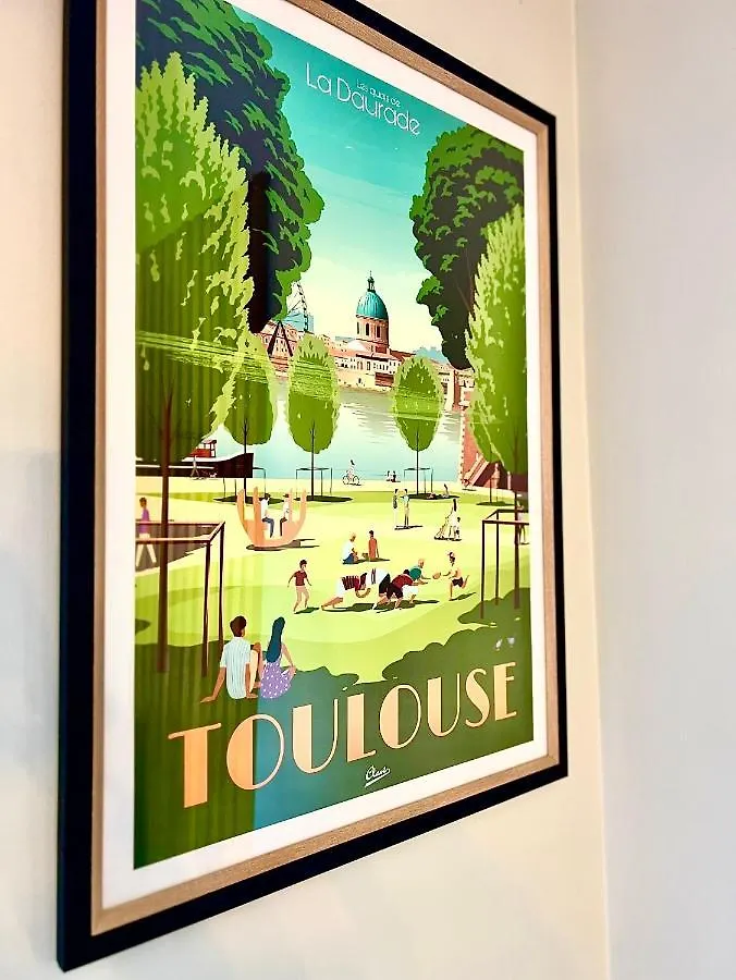Apartmán Le Zenith - T2 Chaleureux Et Lumineux Toulouse